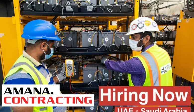Amana Contracting Jobs