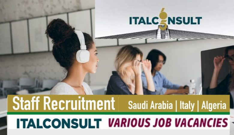 ITALCONSULT Jobs