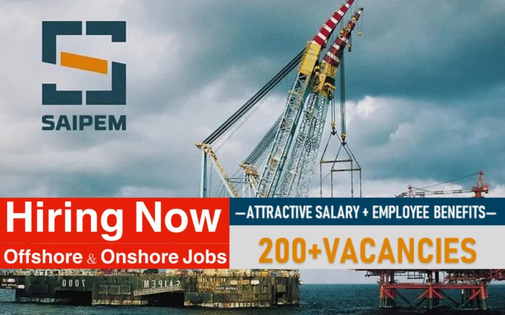 Saipem Oil and Gas Jobs